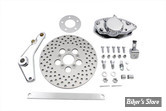 ECLATE G - PIECE N° 00 - REAR BANANA CALIPER 10" DISC KIT -  DISQUE : INOX - CHROME