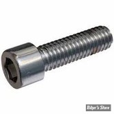 ECLATE S&S - PIECE N° 01 - VIS DE COUVRE CULBUTEUR - SCREW, SHC, 1/4-20 X 3/4", CHROME, ASTM A574-92A - 50-0067 - LA PIÈCE