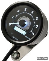 -  VELONA Ø 60MM - COMPTE TOURS VELONA / DAYTONA - VELONA 60 ELECTRICAL TACHOMETER 15000RPM W/ INDICATORS, WHITE-LED - 15000 TR/M - NOIR - 88645