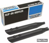 SILENCIEUX DE REMPLACEMENT - TOURING MILWAUKEE EIGHT 17/23 - DRAG SPECIALTIES - SLASH DOWN - DIAMÈTRE : 4" - NOIR MAT - H00968