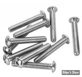 VIS TETE BOMBEE 3/8"-16 X 38.00MM / 1 1/2" - ALLEN - CHROME - LE PAQUET DE 10 PIECES