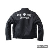 - VESTE - WCC - Lined Block workjacket - NOIR - TAILLE M