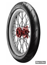 130/80B17 / 65H - AV - PNEU COBRA CHROME - AV91 - TL - TUBELESS - FLANCS NOIR - 640585