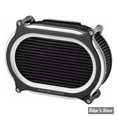 - KIT FILTRE A AIR A.NESS - MILWAUKEE EIGHT TOURING 17UP / SOFTAIL 18UP - STAGE 2 OVAL UPGRADE AIR CLEANER KIT VENTILATOR - NOIR USINE - 600-186