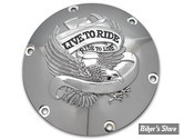 ECLATE I - PIECE N° 07 - Couvercle d embrayage - SPORTSTER 04UP - LIVE TO RIDE - chrome