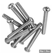 VIS TETE BOMBEE 5/16"-18 X 44.00MM / 1 3/4" - ALLEN - CHROME - LE PAQUET DE 10 PIECES