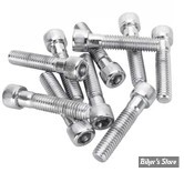 VIS TETE ALLEN / BTR - 3/8-16 X 44.00MM / 1 3/4" - COLONY - CHROME - LE PAQUET DE 10 PIECES