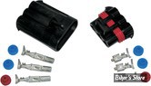 CONNECTEUR MALE/FEMELLE D'AMPLIFICATEUR - AMP Power Plug Kit - NAMZ - NAP-PP01