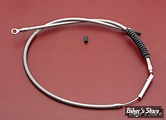 CABLE D'EMBRAYAGE POUR SPORTSTER 86UP - LONGUEUR : 149.00 CM - OEM 00000-00 - BARNETT - 52 3/4 + 6" - INOX - 102-30-10020-06 - NEUF - NI REPRIS - NI ÉCHANGÉ