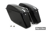 ECLATE S - PIECE N° 66 - SACOCHES REPLICA - FL 77/84 - OEM 90849-77 / 90749-77E - Replica BLACK Saddlebag Set - AVEC SUPPORTS - NOIR