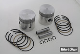 KIT PISTONS - INDIAN 74" - Indian Piston Kit - V-TWIN - COTE : + 0.020"