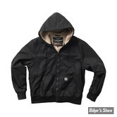 - VESTE - WCC - BFU Sherpa Nylon jacket - BLACK - TAILLE M