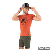 -TEE-SHIRT - VON DUTCH - LOAD T-SHIRT - ORANGE - TAILLE M