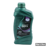 LIQUIDE DE FREIN - DOT5  SILICONE - EUROL - 1 LITRE - LE BIDON