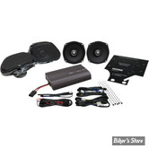 KIT AUDIO AVEC AMPLIFICATEUR - AVANT/ARRIÈRE - TOURING FLTRU 11/13 - HOGTUNES - REV 450 RGU KIT-AA