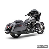 SILENCIEUX COBRA - 4 INCH SLIP ON - TWIN MUFFLERS - TOURING 95/16 - NOIR - 6106RB