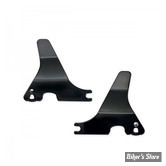 -  PLAQUES DE SISSY BAR DETACHABLES - OEM 53545-95 /  53609-01B - SPORTSTER 94/03 - NOIR BRILLANT - MCS