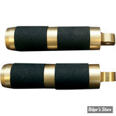 REPOSES PIEDS ACCUTRONIX - LAITON/BRASS - RUBBER INLAY