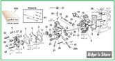  ECLATE K - PIECE N° 00 - ECLATE PIECES DE POMPE A HUILE - KNUCKLEHEAD 36/47