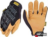 GANTS - MECHANIX - THE ORIGINAL 4X - COULEUR : NOIR - TAILLE L - HOMOLOGUE MECANIQUE ( HORS UTILISATION ROUTIERE DE LA MOTO)