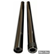 ECLATE N - PIECE N° 21 - TUBES DE FOURCHES 39MM XL88/06 ET FXR 87/94 - OEM 45360-90 - LONGUEUR : 26.25" - PRO ONE PERFORMANCE - NOIR - 105030B