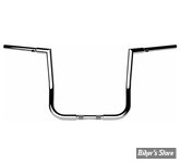 - GUIDON FAT LA CHOPPERS - Twin Peaks Touring Handlebar - 32MM / 1"1/4 - FLHX 2024UP / FLHXSE 23UP - HAUTEUR : 35,50 CM / 14" - CHROME - LA-7367-14