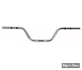 GUIDON - THRASHIN SUPPLY CO - HIGH BEND BAR - TOURING 23UP TWB - HAUTEUR : 5"1/2" - CHROME - TSC-2802-3