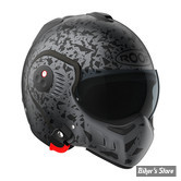 - CASQUE ROOF -  Boxer Alpha helmet - CONVERTIBLE - COULEUR : GRAPHITE MAT - E22.06