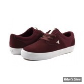 CHAUSSURES - FALLEN - PHOENIX - OXBLOOD / WHITE - POINTURE 44.5