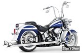 -  ECHAPPEMENT THORCAT / FREEDOM PERFORMANCE - SOFTAIL 103ci 07/16  - SHARKTAIL TRUE DUALS - LONGUEUR : 39" - CHROME - HOMOLOGUÉ ECE