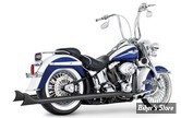 -  ECHAPPEMENT THORCAT / FREEDOM PERFORMANCE - SOFTAIL 103ci 07/16  - SHARKTAIL TRUE DUALS - LONGUEUR : 36" - NOIR - HOMOLOGUÉ ECE