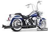 -  ECHAPPEMENT THORCAT / FREEDOM PERFORMANCE - SOFTAIL 103ci 07/16  - SHARKTAIL TRUE DUALS - LONGUEUR : 39" - NOIR - HOMOLOGUÉ ECE