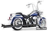 -  ECHAPPEMENT THORCAT / FREEDOM PERFORMANCE - SOFTAIL 103ci 07/16  - SHARKTAIL TRUE DUALS - LONGUEUR : 42" - NOIR - HOMOLOGUÉ ECE