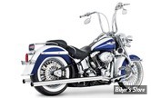 -  ECHAPPEMENT THORCAT / FREEDOM PERFORMANCE - SOFTAIL 103CI 07/16  - BLUE-PROOF STRAIGHTS - LONGUEUR : 36" - CHROME / NOIR SCUPLTÉ - HOMOLOGUÉ ECE