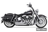 -  ECHAPPEMENT THORCAT / FREEDOM PERFORMANCE - SOFTAIL 103CI 07/16  - AMENDMENT SIDE SLASH - CHROME - HOMOLOGUÉ ECE