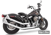 -  ECHAPPEMENT THORCAT / FREEDOM PERFORMANCE - SOFTAIL 96CI 07/16 - UPSWEEP - NOIR / EMBOUTS : SHARKTAIL - HOMOLOGUÉ ECE