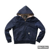 - VESTE - WCC - BFU Sherpa Nylon jacket - NAVY - TAILLE 3XL