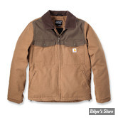 BLOUSON - CARHARTT - MONTANA DUCK INSULATED - MARRON - TAILLE S