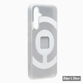 - SUPPORT POUR TELEPHONE - CAYO - CAYO PHONE DOKK -  COQUE DE TÉLÉPHONE - POUR SMARTPHONE : SAMSUNG S23 - TRANSPARENT / BLANC