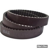 131 DENTS / LARGEUR : 1" - COURROIE SECONDAIRE OEM 40046-07 - S&S - REAR BELT XN7 CARBON CORD. 1" WIDE, 131T