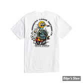 TEE-SHIRT - LOSER MACHINE COMPANY X MOONEYES -  Power Slide t-shirt - BLANC - TAILLE S