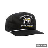  CASQUETTE - LOSER MACHINE X MOONEYES - Gearhead cap - BLACK - TAILLE : UNIQUE