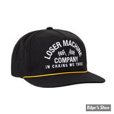  CASQUETTE - LOSER MACHINE - Raceway Redux cap - BLACK - TAILLE : UNIQUE