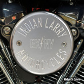 S&S - ECLATE A - PIECE N° 20 - STEALTH S&S SUPERSTOCK : COUVERCLE D'ÉPURATEUR D'AIR -  INDIAN LARRY -BK/NY AIR CLEANER COVER - ALU POLI