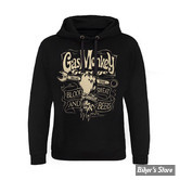 - SWEAT SHIRT A CAPUCHE - GAS MONKEY - Wrench Label epic hoodie - BLACK - TAILLE M