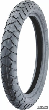 90/90-21 - 16 / 54H- AV - PNEU HEIDENAU K76 DUAL SPORT - TUBELESS - FLANCS NOIR - 11130167