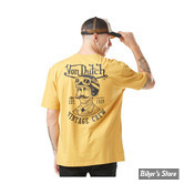 -TEE-SHIRT - VON DUTCH - PRINT CHEST T-SHIRT - JAUNE - TAILLE M