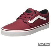 CHAUSSURES ENFANT - VANS - CHAPMAN STRIPE - TIBETAN RED / WHITE - POINTURE 30 - (NEUF: NI REPRIS, NI ECHANGEE)