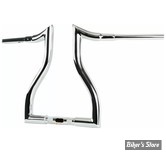 -  GUIDON LA CHOPPERS - HANDLEBAR HAMMERHEAD - 38MM / 1"1/2 - FLTRX 23UP - HAUTEUR : 35,50 CM / 14" - CHROME - LA-7328-14