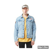 -VESTE - VON DUTCH - DENIM JACKET - BLUE - TAILLE M